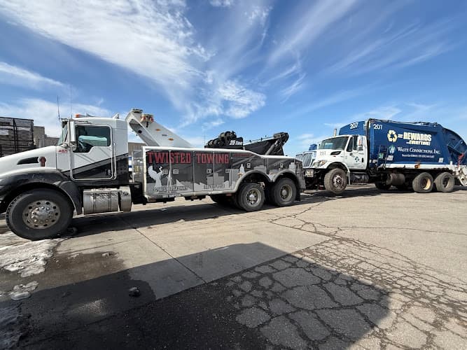 Twisted Towing tow truck