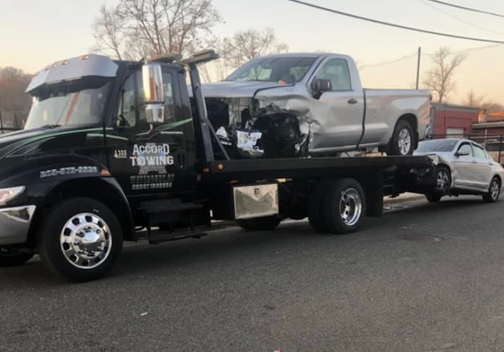 Accord Towing Company tow truck