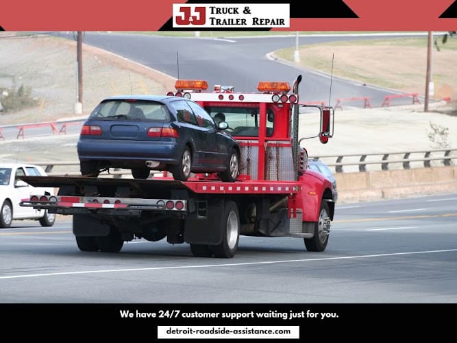 J&J Truck & Trailer Repair | Tow Truck | Towing Company tow truck