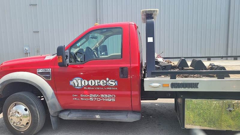 Moore's Road Repair and Towing tow truck