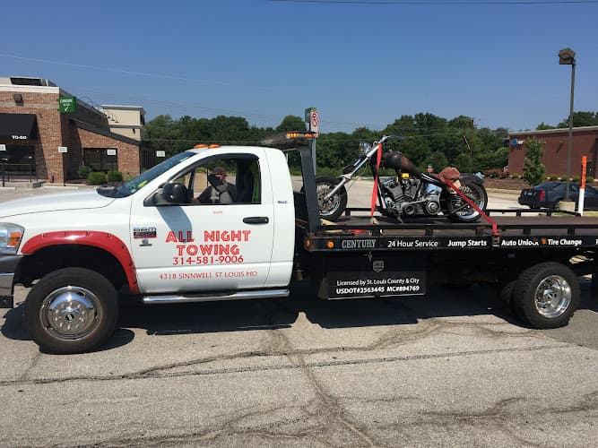 All Night Towing tow truck