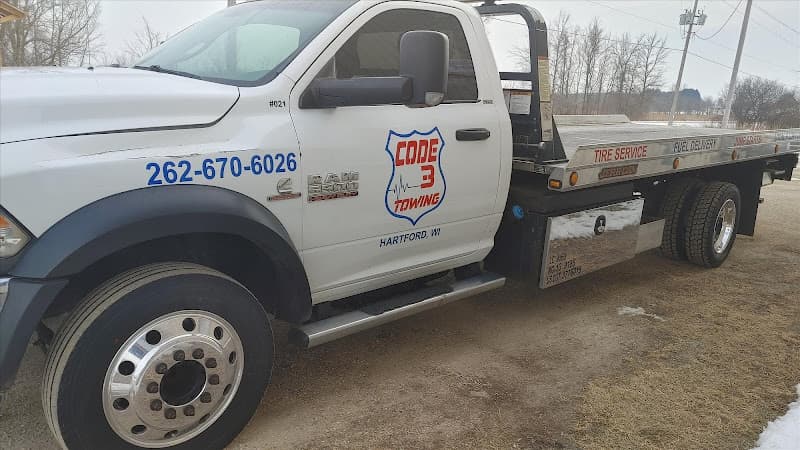 Code 3 Towing tow truck