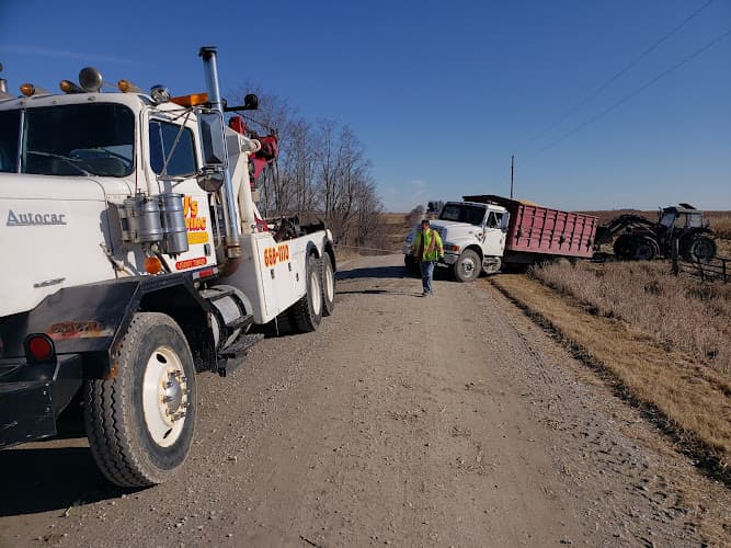 BJ's Towing Inc. tow truck