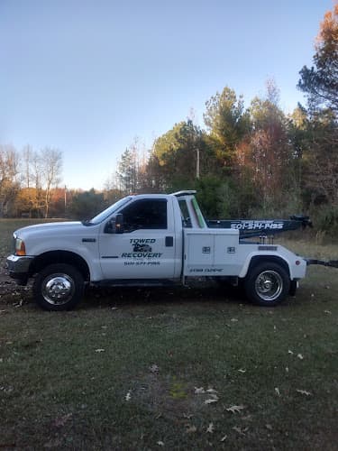 Towed Recovery tow truck