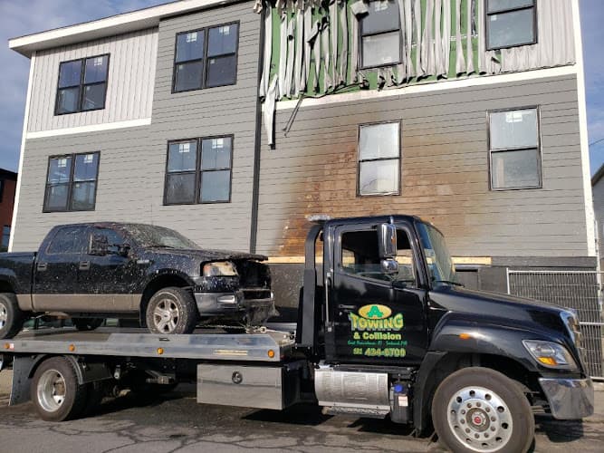 A Towing tow truck