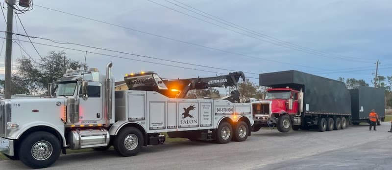 Talon Towing and Transport tow truck