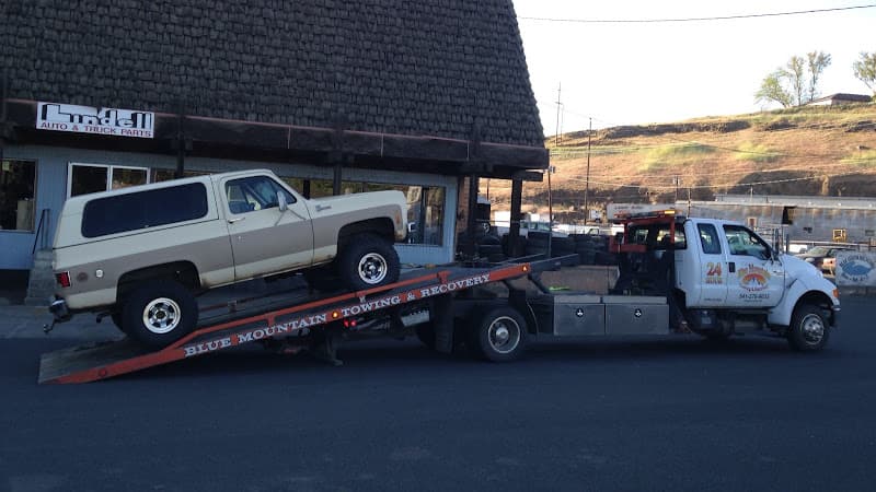 Blue Mountain Towing & Recovery tow truck