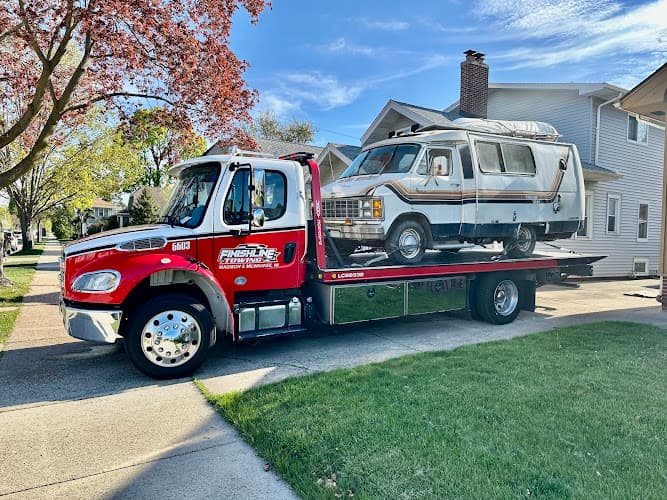 Finish Line Towing tow truck