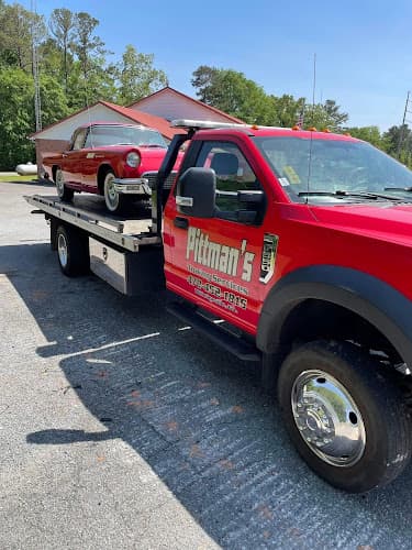 Pittman's Towing tow truck