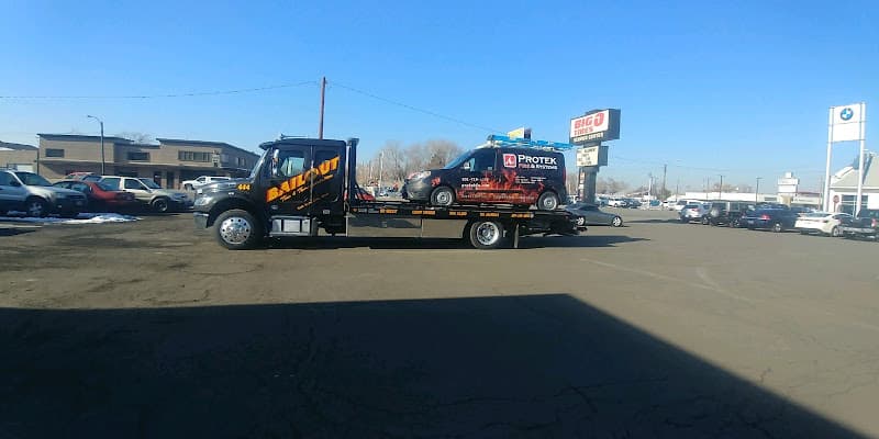 Bailout Tow and Transportation, Light and Heavy Duty Towing tow truck