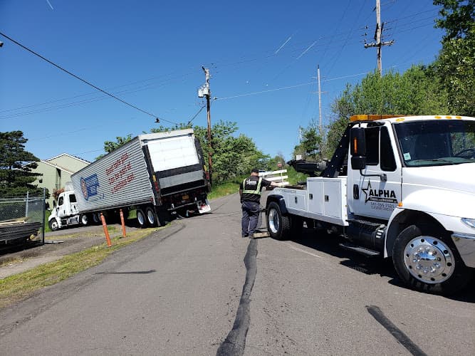 Alpha Towing and Recovery tow truck