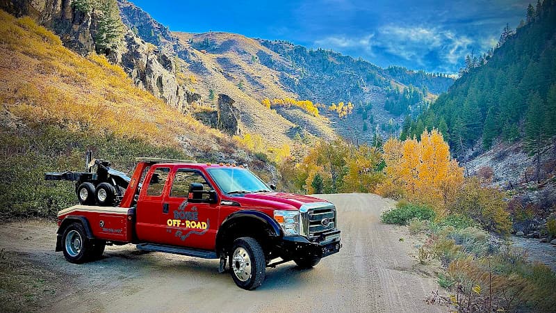 Boise off-Road Recovery and towing tow truck