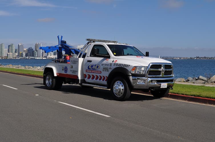 C & D Towing tow truck