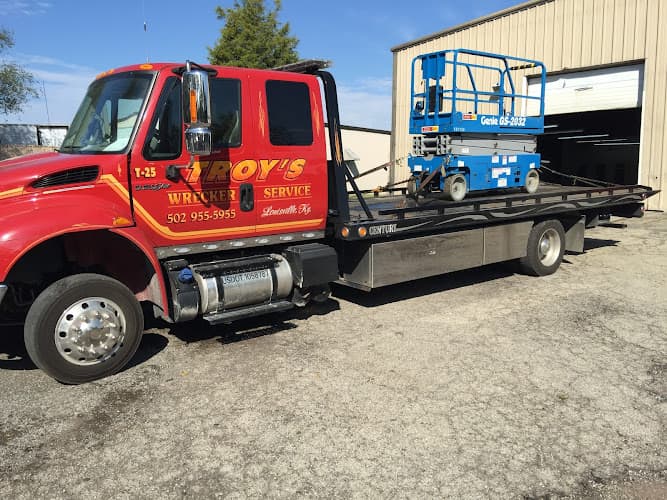 Troy's Wrecker Service tow truck