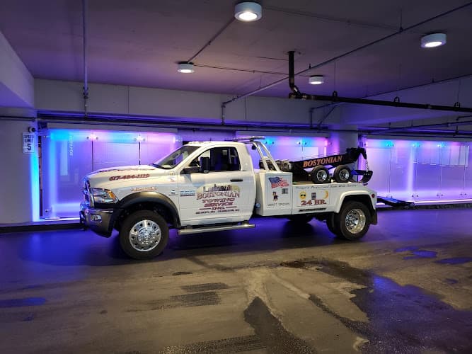 Bostonian Towing Service, Inc. tow truck