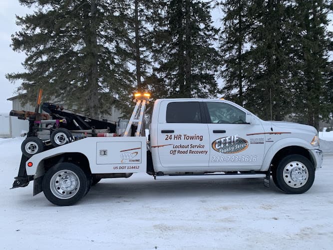 Effie Country Service tow truck