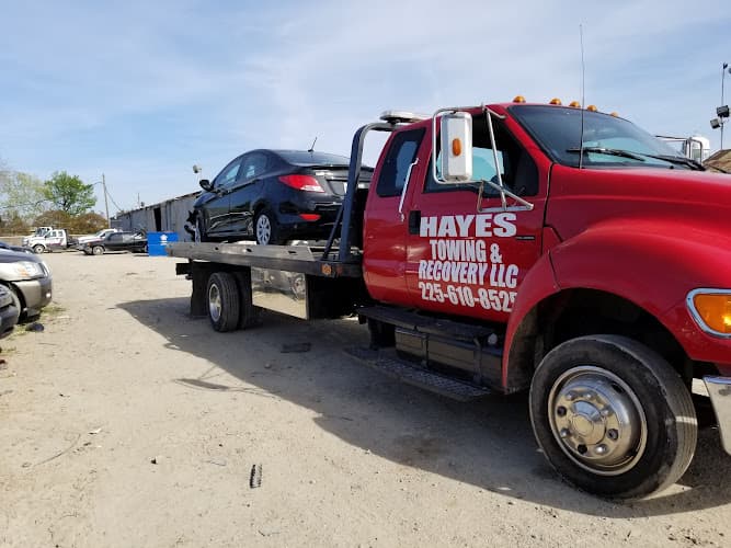 Hayes Towing & Recovery LLC - Local Towing Roadside Service, Roadside Tire Change tow truck