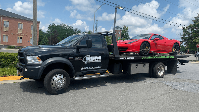 SSM Towing & Recovery tow truck