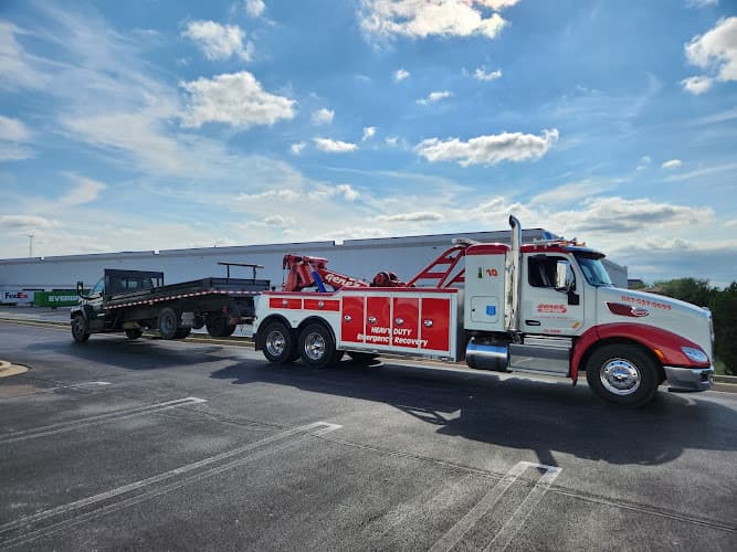 Gene's Village Towing tow truck